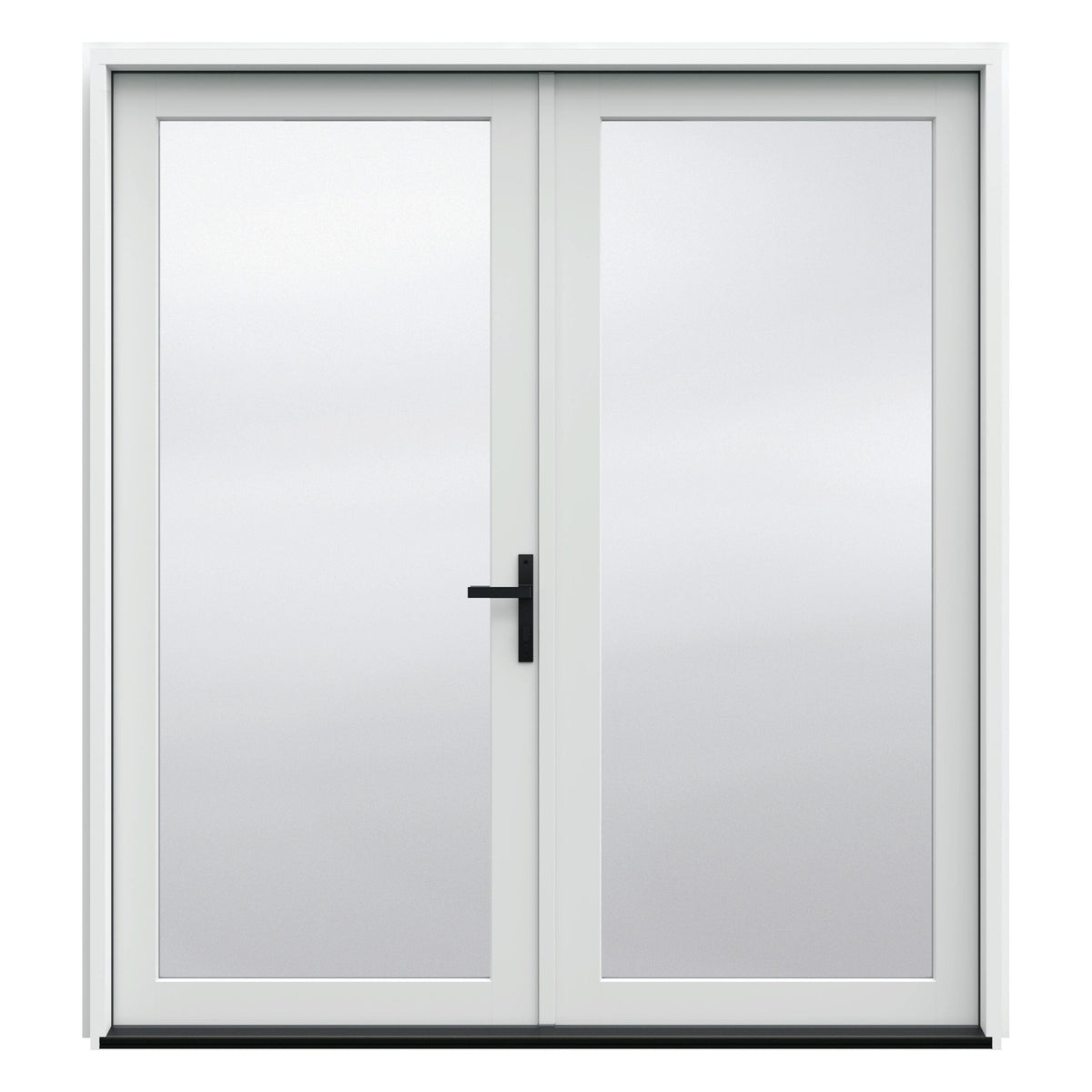 JELD-WEN 72-in x 80-in Fiberglass French, Left-hand outswing – product-only view