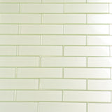 Apollo Tile (Sample) Cosmos Blue 4-in x 4-in Glossy Glass Brick Mosaic Wall Tile
