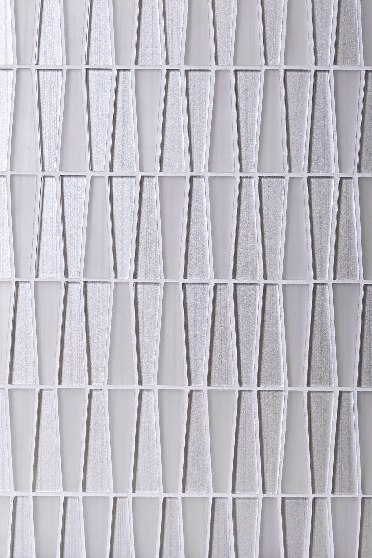 Apollo Tile Glacier Pearl White 12-in x 13-in Polished Glass Linear Floor and Wall Tile (5.38-sq. ft/ Carton)
