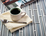 Apollo Tile (Sample) Wall Tile Blue 4-in x 4-in Honed Glass Patterned Floor and Wall Tile