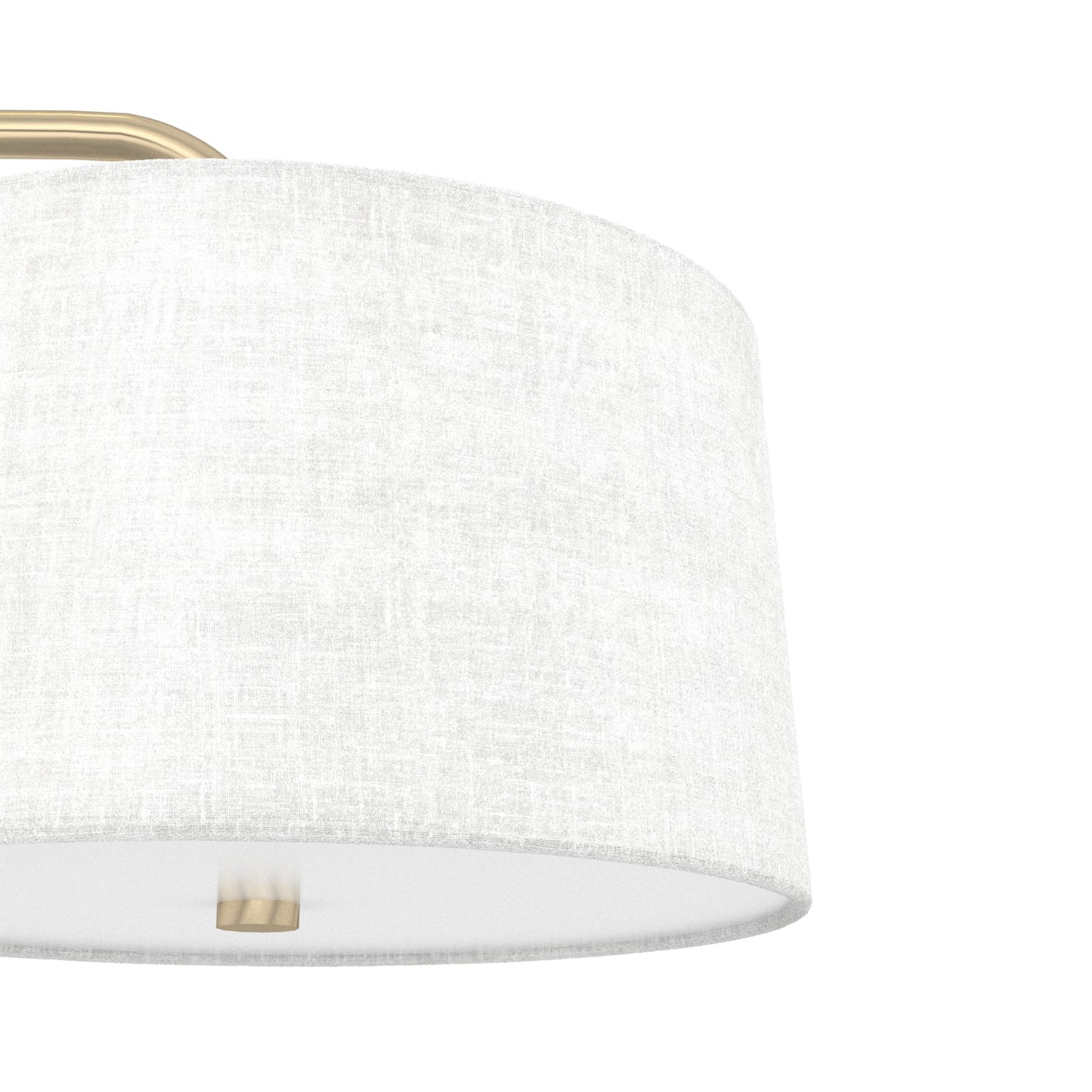 Hunter Cottage Hill 4-Light Alturas Gold Modern/Contemporary Drum LED Large Hanging Kitchen Island Light