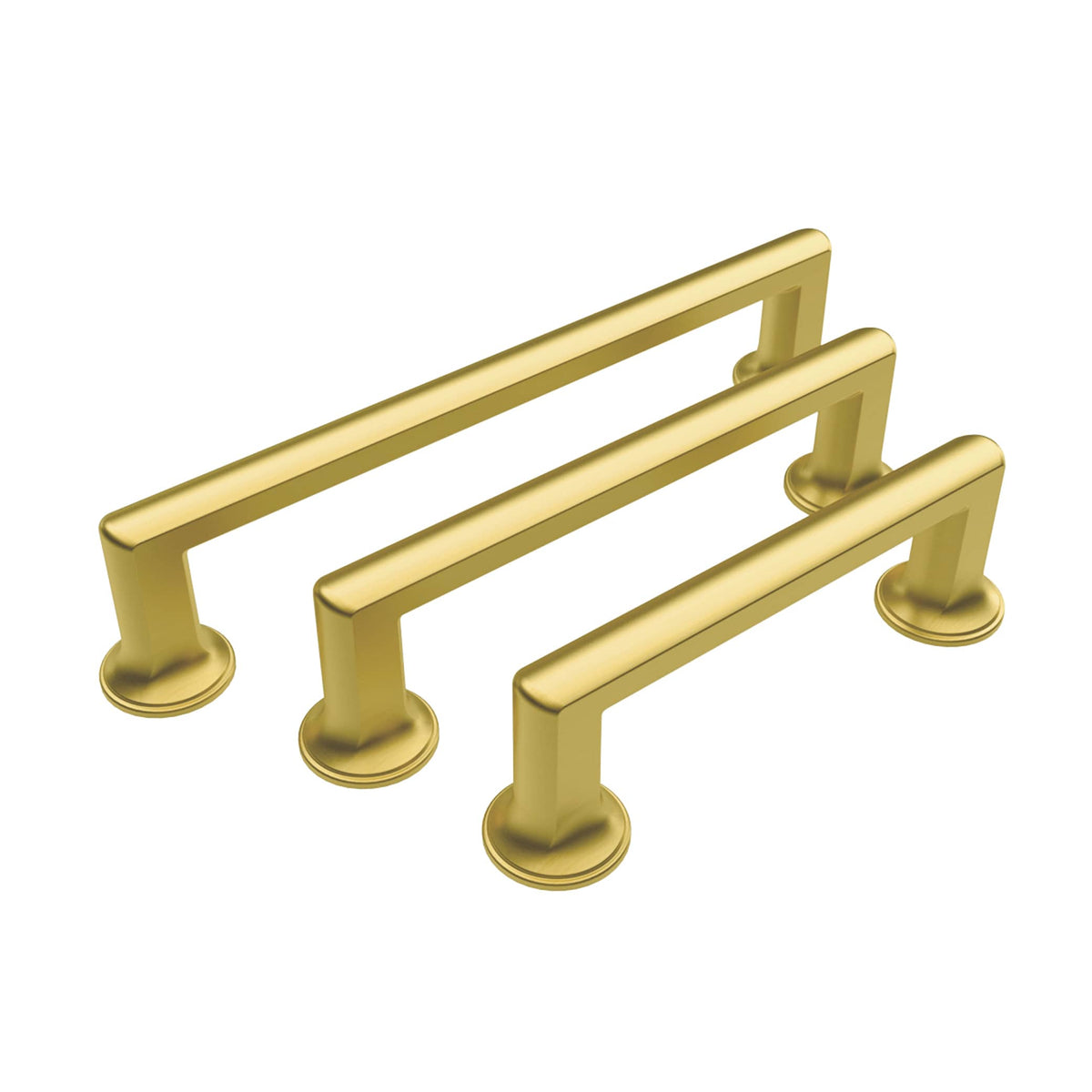 allen + roth Lowder (76mm) Center to Center Rectangular Bar Drawer Pull