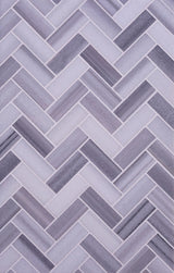 Apollo Tile Grey 10-in x 12-in Polished Natural Stone Marble Herringbone Floor and Wall Tile (5.29-sq. ft/ Carton)