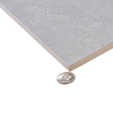 Apollo Tile Gray 12-in x 40-in Matte Ceramic Marble Look Wall Tile (12.45-sq. ft/ Carton)