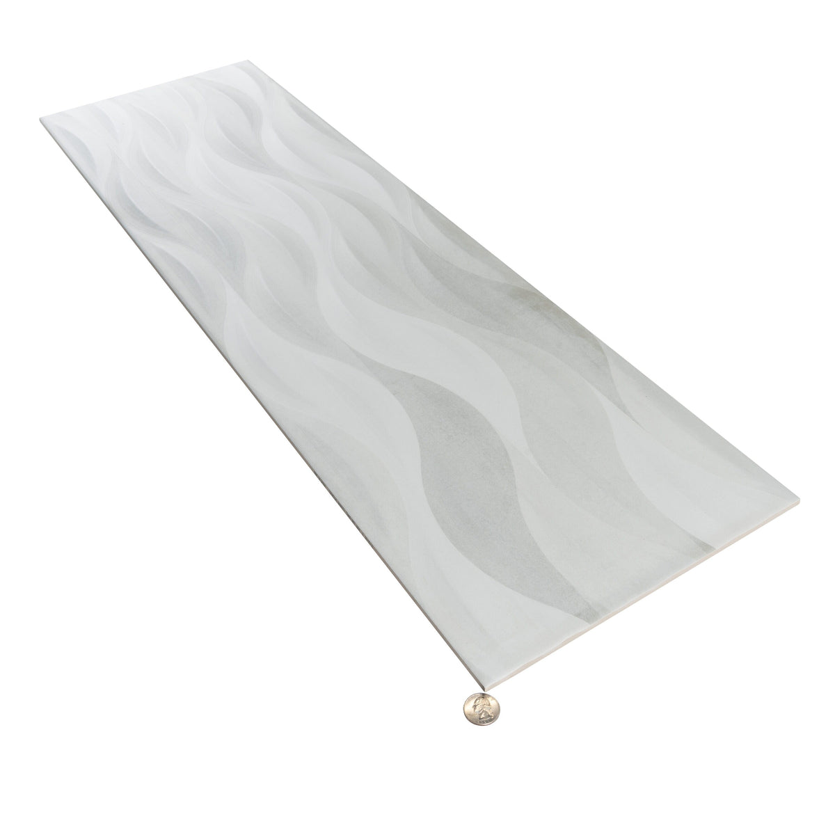 Apollo Tile Gray 12-in x 40-in Matte Ceramic Patterned Wall Tile (15.925-sq. ft/ Carton)