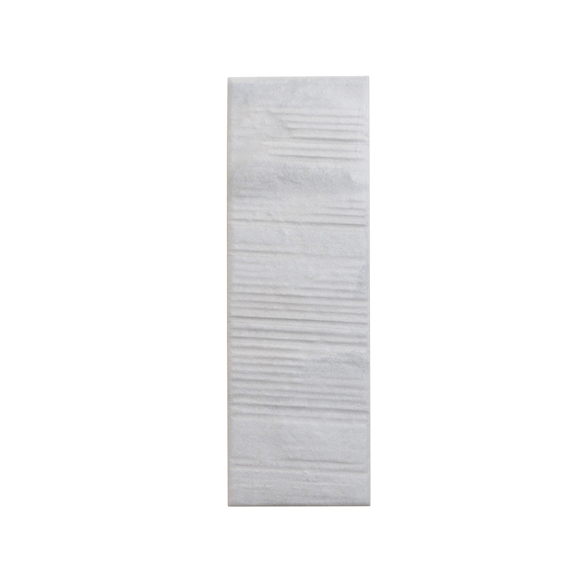 Apollo Tile (Sample) White 4-in x 12-in Natural Porcelain Stone Look Wall Tile