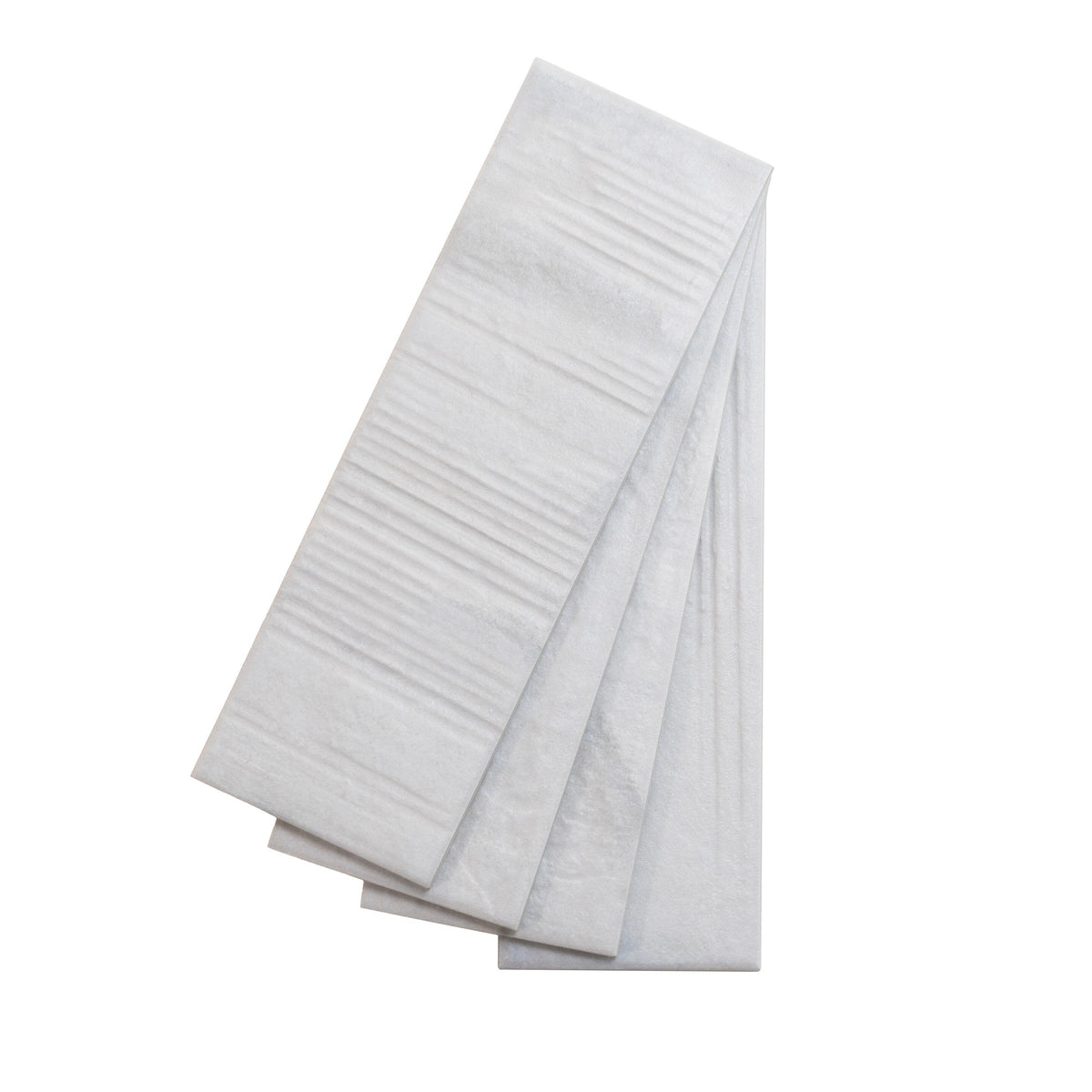 Apollo Tile (Sample) White 4-in x 12-in Natural Porcelain Stone Look Wall Tile