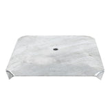 TITAN BUILDING PRODUCTS 12.25-in x 12.25-in Deck foot anchor Galvanized Steel Support Bracket