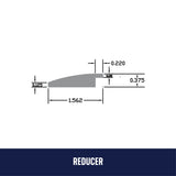 Bruce Nature of Wood Natural 0.5-in T x 2.5-in W x 78-in L Solid Wood Reducer