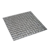 Apollo Tile (Sample) Elaina Silver 12-in x 12-in Polished Glass Uniform Squares Patterned Floor and Wall Tile