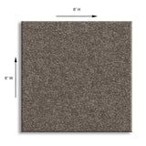 STAINMASTER Essentials Blue Diamonds III 8-in x 8-in Pewter Gray Polyester Textured Indoor Carpet Sample