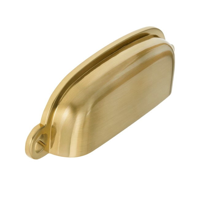 Sumner Street Home Hardware Garner 2-3/4-in (70mm) Center to Center Oval Cup Drawer Pull