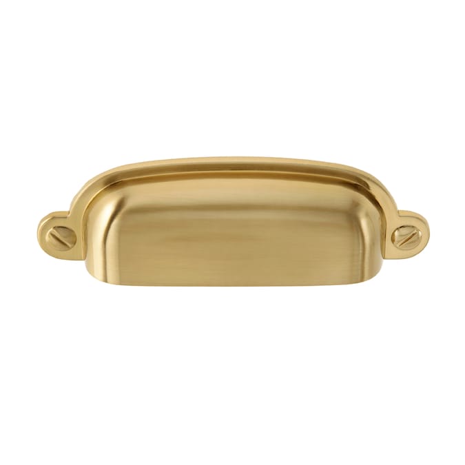 Sumner Street Home Hardware Garner 2-3/4-in (70mm) Center to Center Oval Cup Drawer Pull