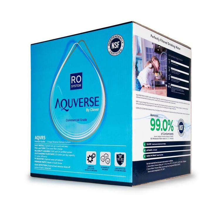 5-Stage Complete Reverse Osmosis Water Filtration System
