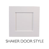 Design House Brookings 27-in W x 30-in H x 12-in D White Maple Wall Ready To Assemble Plywood Cabinet (Recessed Panel Shaker Door Style)