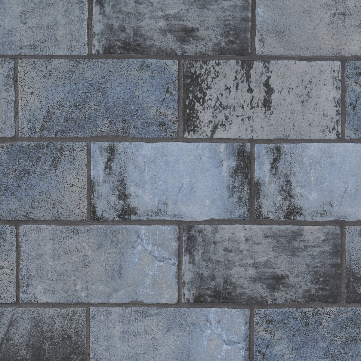 Artmore Tile Noto Denim Blue 4-in x 8-in Matte Ceramic Brick look Wall Tile product image