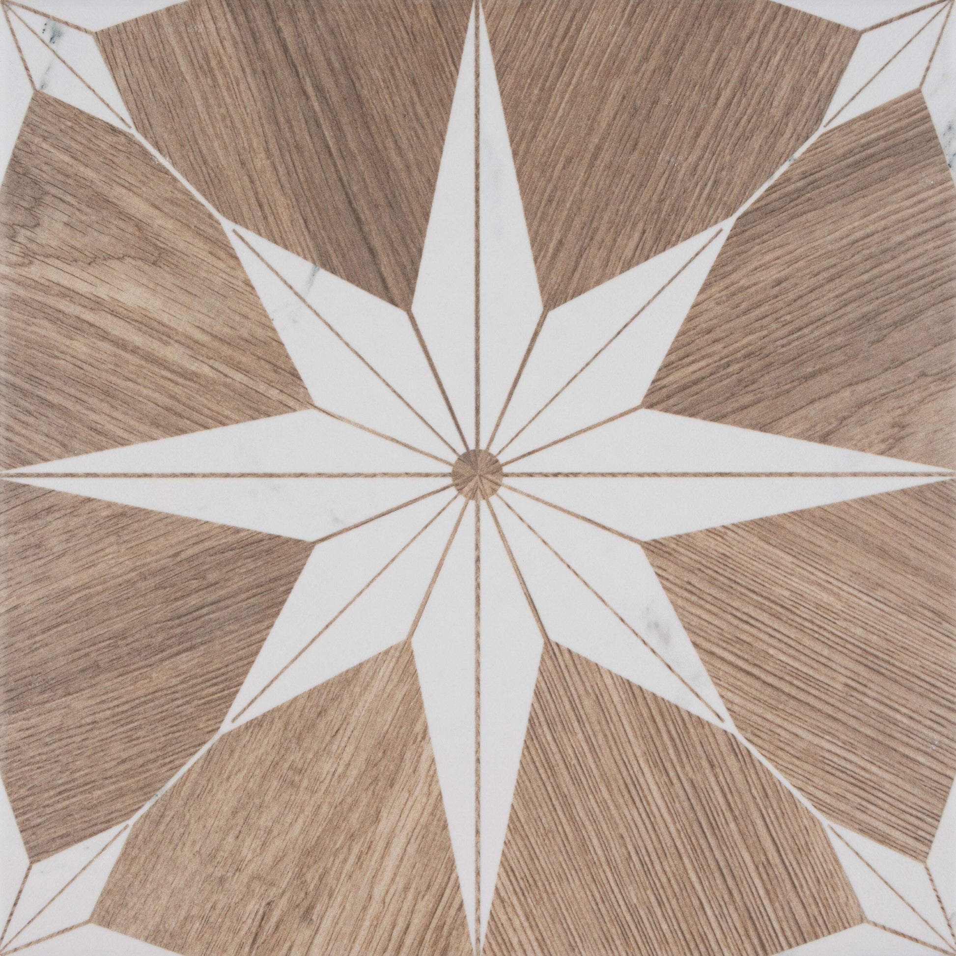 Affinity Tile Llama Stella Loire Verso Noce 10-in x 10-in Multi-finish Porcelain Wood look Floor and Wall Tile product image
