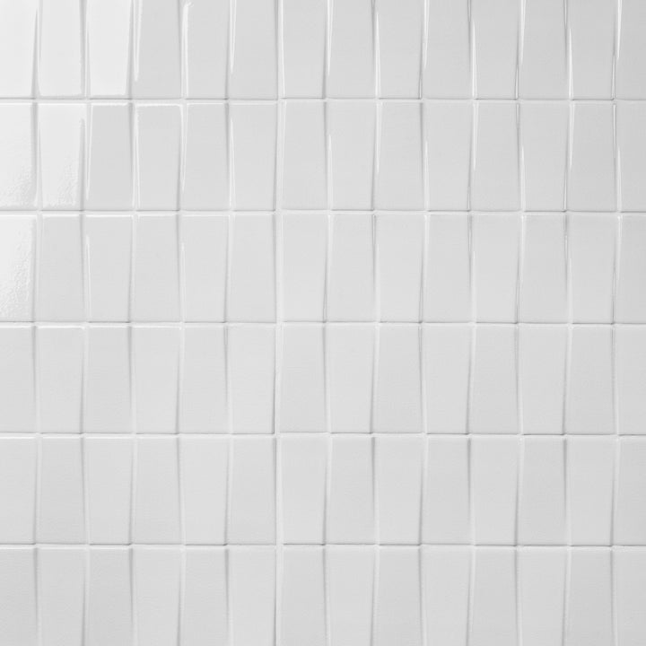 Artmore Tile Refined White 4-in x 16-in Glazed Ceramic Subway Wall Tile product image
