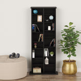 Prepac Media Storage Black Transitional Particleboard Media Cabinet