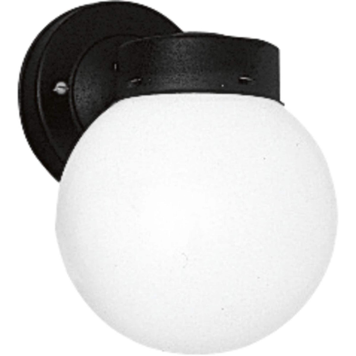 Progress Lighting Utility Lantern 8.5-in H Black Outdoor Wall Light, Medium Base E26