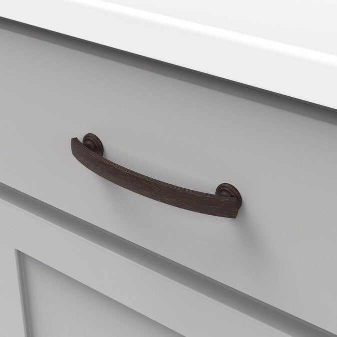 Hickory Hardware American Diner 5-1/16-in (128mm) Center to Center Vintage Bronze Arch Handle Drawer Pull
