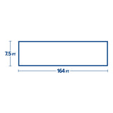 Tenax 164-ft x 7.5-ft Black Plastic Extruded Mesh Rolled Fencing with Mesh Size 2-in x 2-in