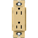 Tamper-Resistant Duplex Receptacle, 15 Amp, White - Super Arbor
