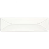 Bond Tile Roma 3D White 3 in. x 9 in. Polished Ceramic Subway Tile (40 Pieces 6.02 Sq. Ft. / Box)