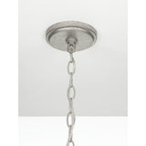 Progress Lighting Austelle 4-Light Gray Farmhouse Chandelier