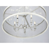 Progress Lighting Austelle 5-Light Gray Farmhouse Chandelier