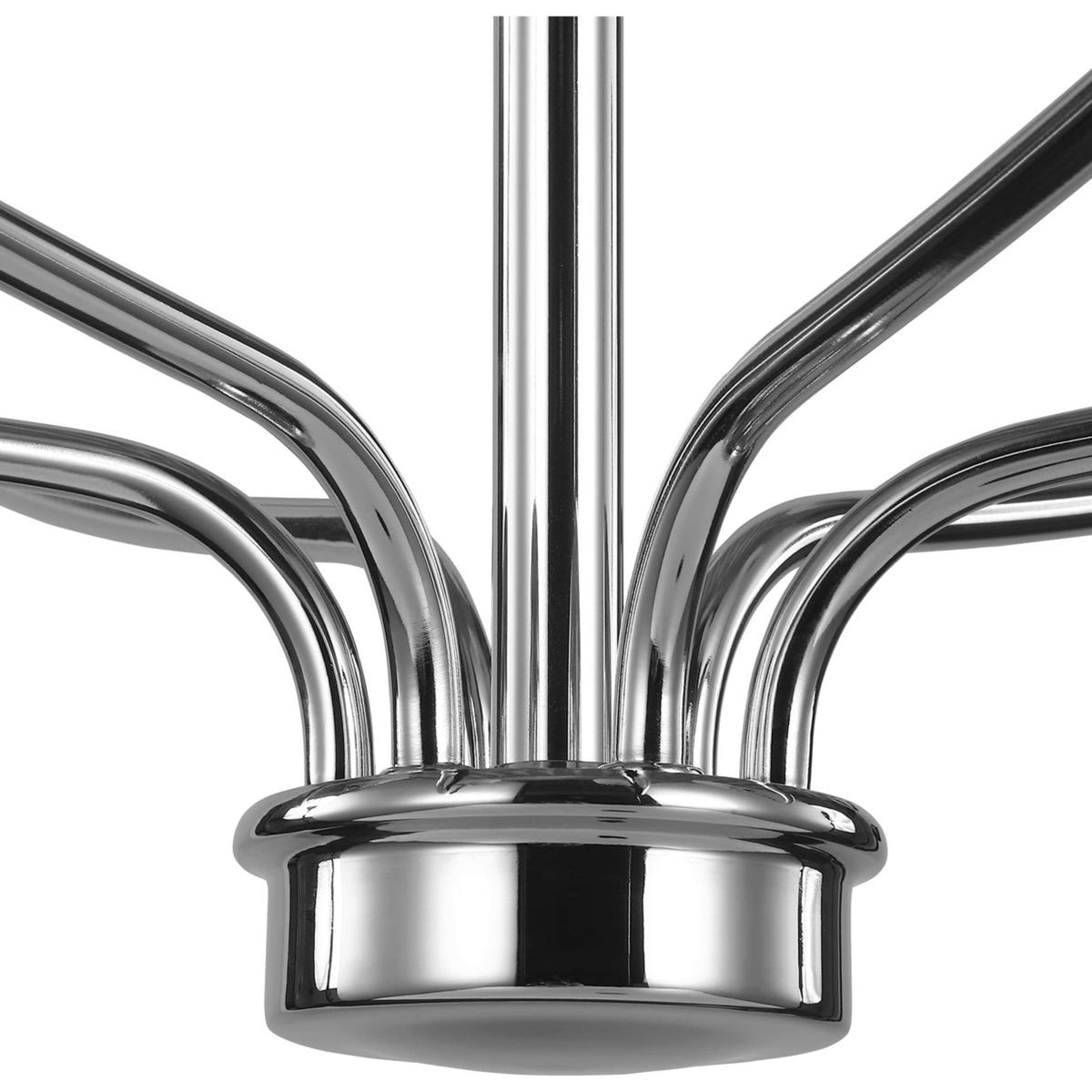 Progress Lighting Bonita 6-Light Polished Chrome Traditional Chandelier