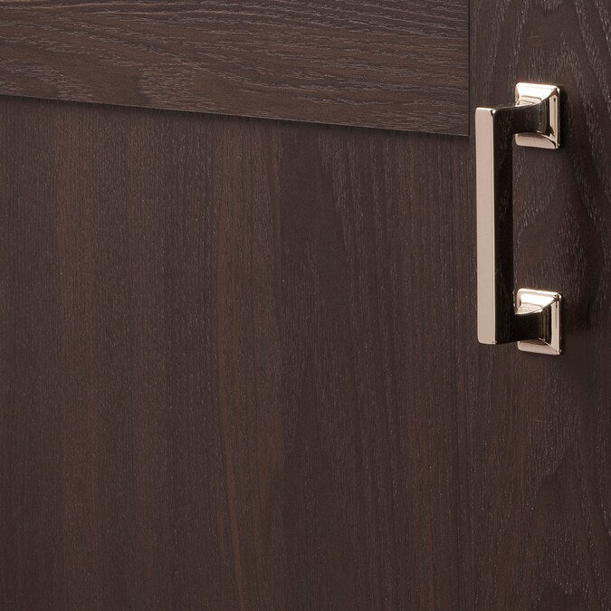 Hickory Hardware Studio 3-in Center to Center Polished Nickel Rectangular Handle Drawer Pulls