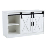 Yiekholo Modern/Contemporary Black Tv Cabinet (Accommodates TVs up to 65-in)