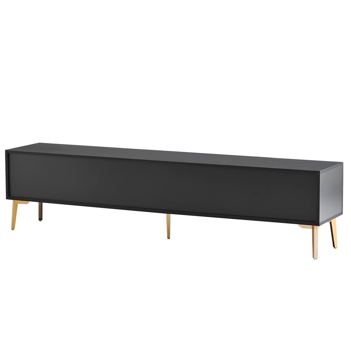 Yiekholo Modern/Contemporary Walnut Tv Cabinet (Accommodates TVs up to 65-in)