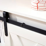 Yiekholo Modern/Contemporary Black Tv Cabinet (Accommodates TVs up to 65-in)