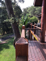 PERMAKAP 4-in x 4-in Pyramid Solid Polished Copper Deck Post Cap
