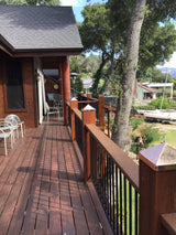 PERMAKAP 4-in x 4-in Pyramid Solid Polished Copper Deck Post Cap