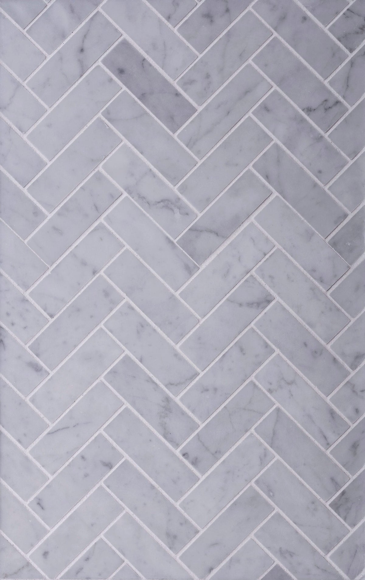 Apollo Tile White 11-in x 12-in Polished Natural Stone Marble Herringbone Patterned Floor and Wall Tile (5.28-sq. ft/ Carton)