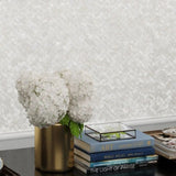 Apollo Tile Jewelicious Pearl White Natural Shell 11-in x 11-in Polished Natural Shell Herringbone Patterned Wall Tile (16.49-sq. ft/ Carton)