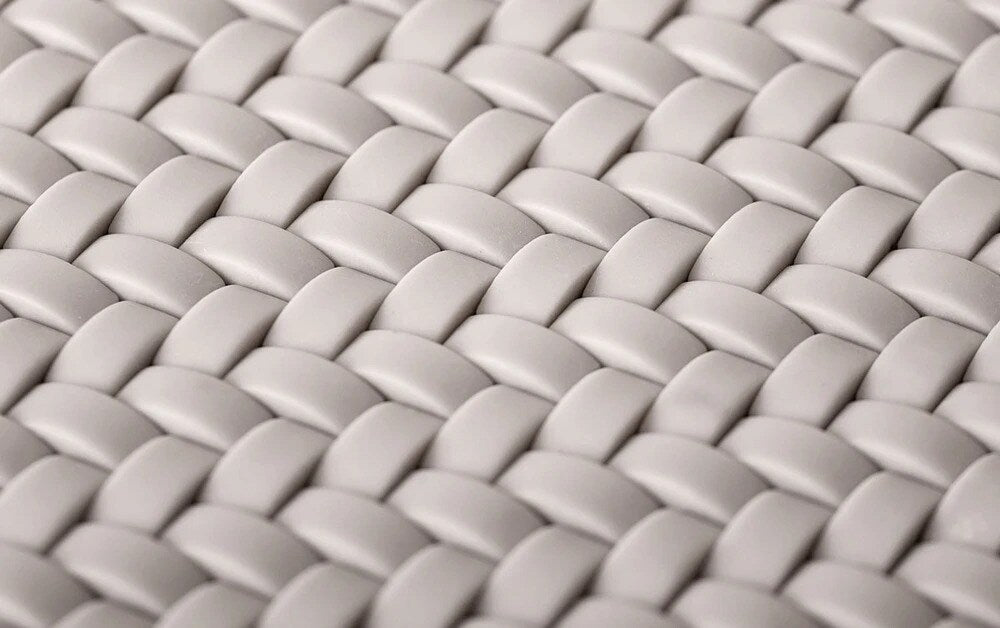 Apollo Tile Alabaster Cream 12-in x 12-in Matte Recycled Glass Basketweave Patterned Wall Tile (4.79-sq. ft/ Carton)