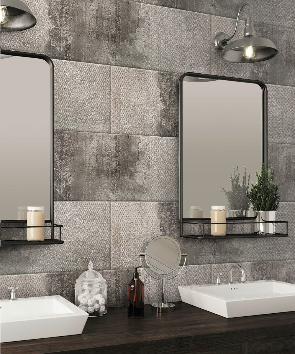 Apollo Tile Gray 12-in x 40-in Matte Ceramic Tile (6.24-sq. ft/ Carton)