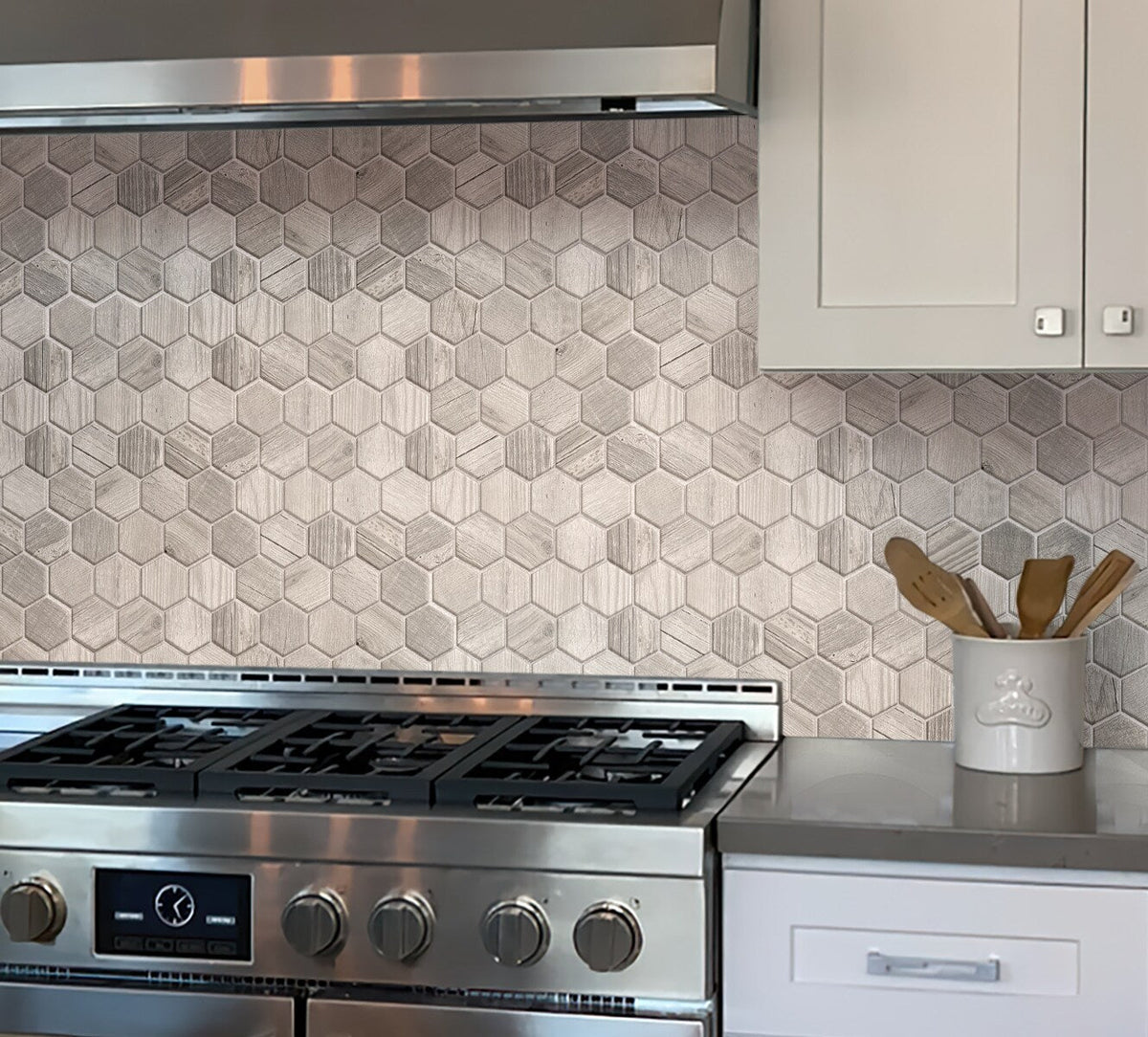Apollo Tile Beige 10-in x 12-in Matte Porcelain Hexagon Patterned Floor and Wall Tile (4.015-sq. ft/ Carton)