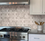 Apollo Tile Beige 10-in x 12-in Matte Porcelain Hexagon Patterned Floor and Wall Tile (4.015-sq. ft/ Carton)
