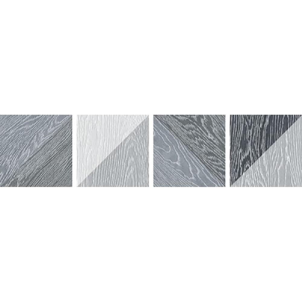 Apollo Tile Lockwood Grey,White 6-in x 6-in Matte Porcelain Diamond Wall Tile (5.87-sq. ft/ Carton)
