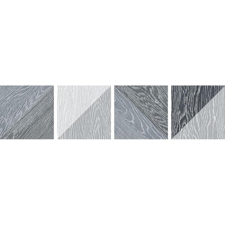 Apollo Tile Lockwood Grey,White 6-in x 6-in Matte Porcelain Diamond Wall Tile (5.87-sq. ft/ Carton)