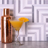 Apollo Tile Zebra Fossil Gray 10-in x 10-in Polished Composite Patterned Floor and Wall Tile (3.47-sq. ft/ Carton)