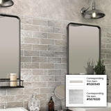 Apollo Tile Duchess Beige 2-1/2-in x 8-in Glossy Ceramic Brick Subway Floor and Wall Tile (5.38-sq. ft/ Carton)
