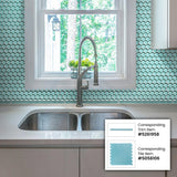 Apollo Tile 10-Pack Sapphire Blue 1/2-in x 12-in Glass Pencil Tile (0.5-sq. ft/ Carton)