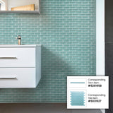 Apollo Tile 10-Pack Sapphire Blue 1/2-in x 12-in Glass Pencil Tile (0.5-sq. ft/ Carton)
