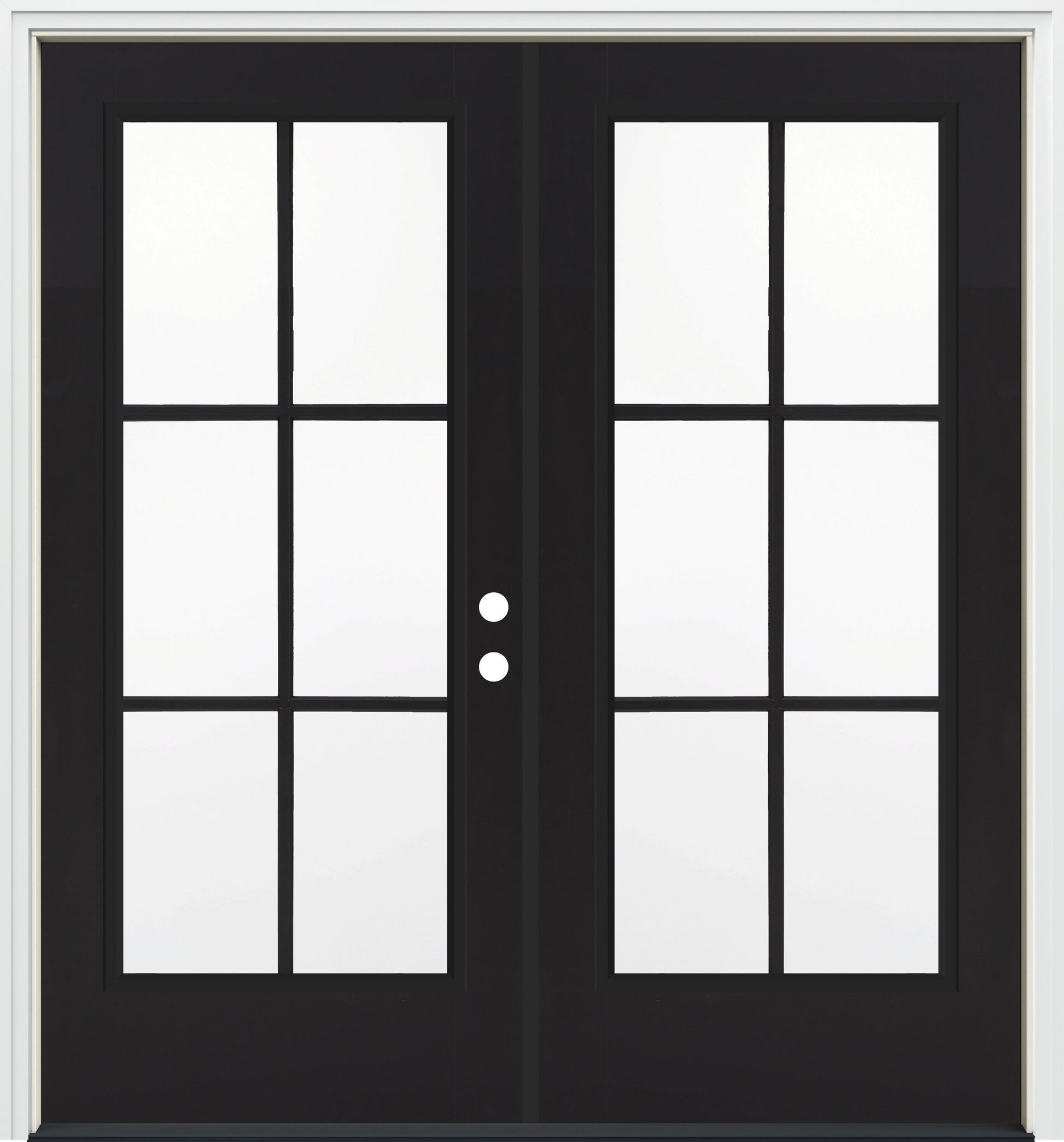 JELD-WEN 72-in x 80-in Steel French, Left-hand inswing – additional view 3